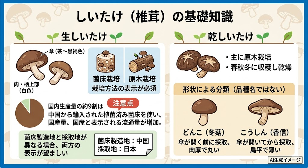 しいたけとは？