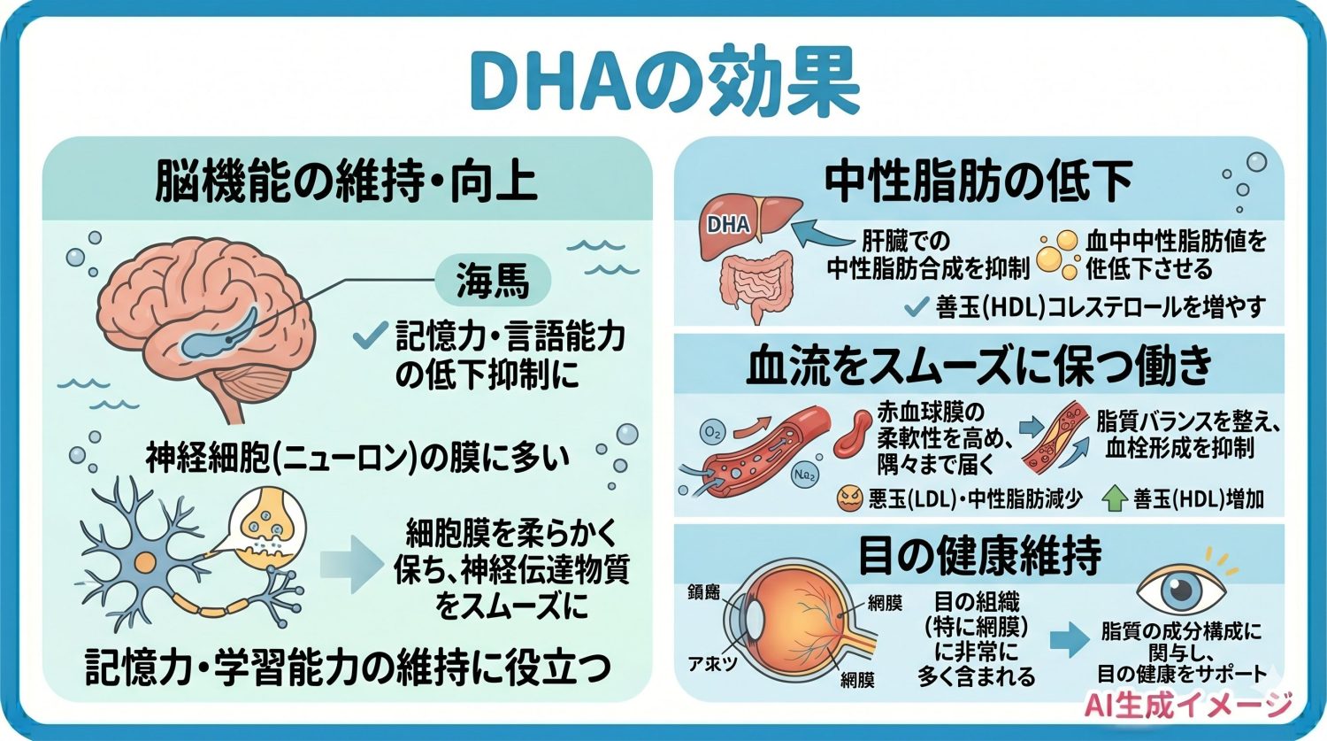 DHAの効果