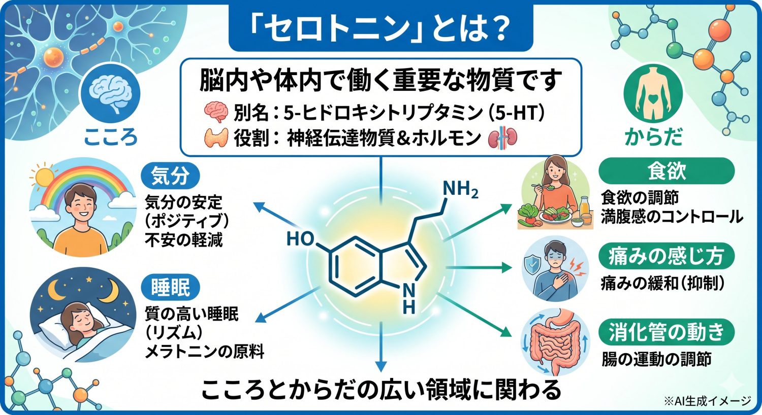 「セロトニン」とは？