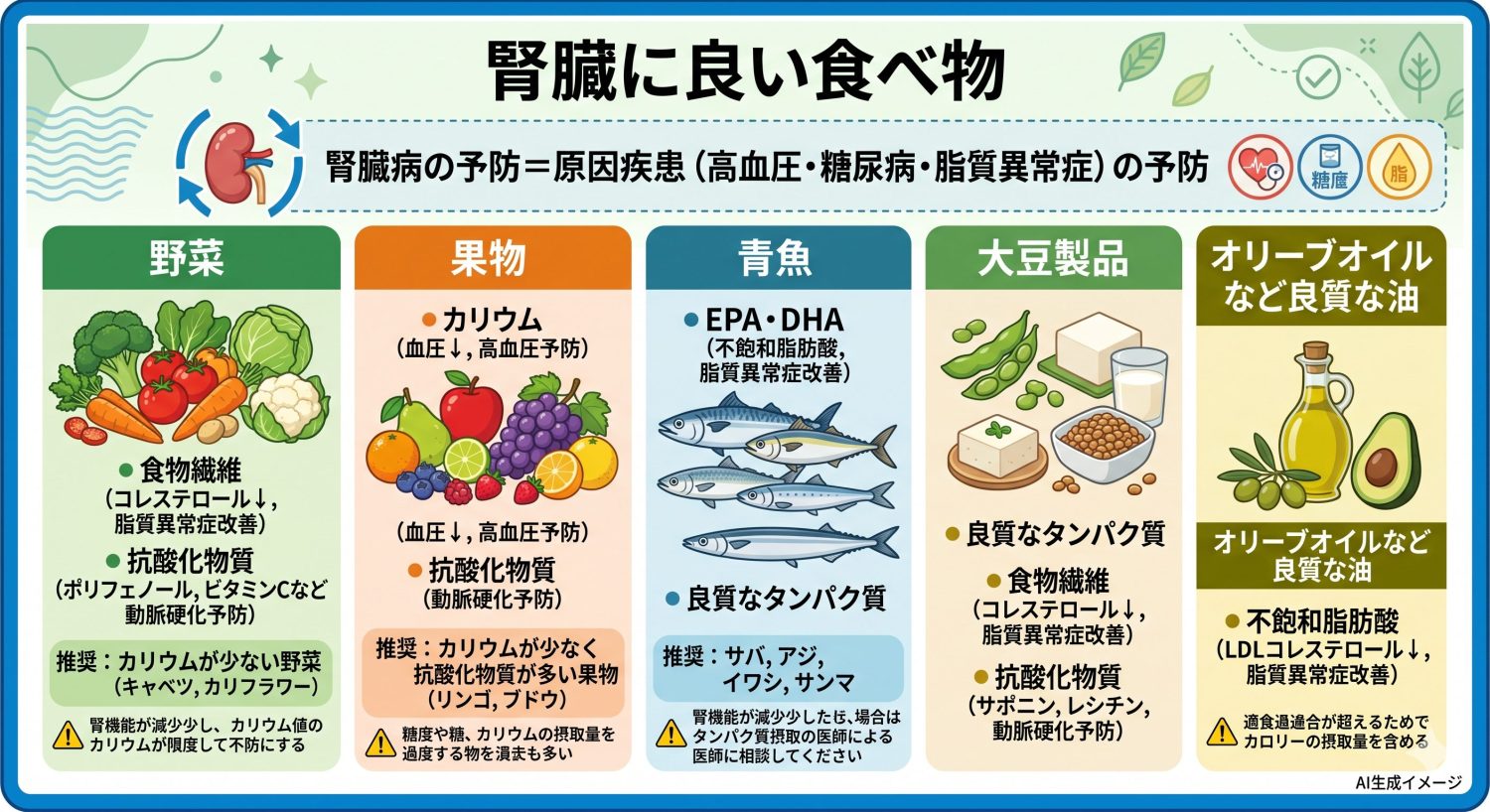 腎臓に良い食べ物