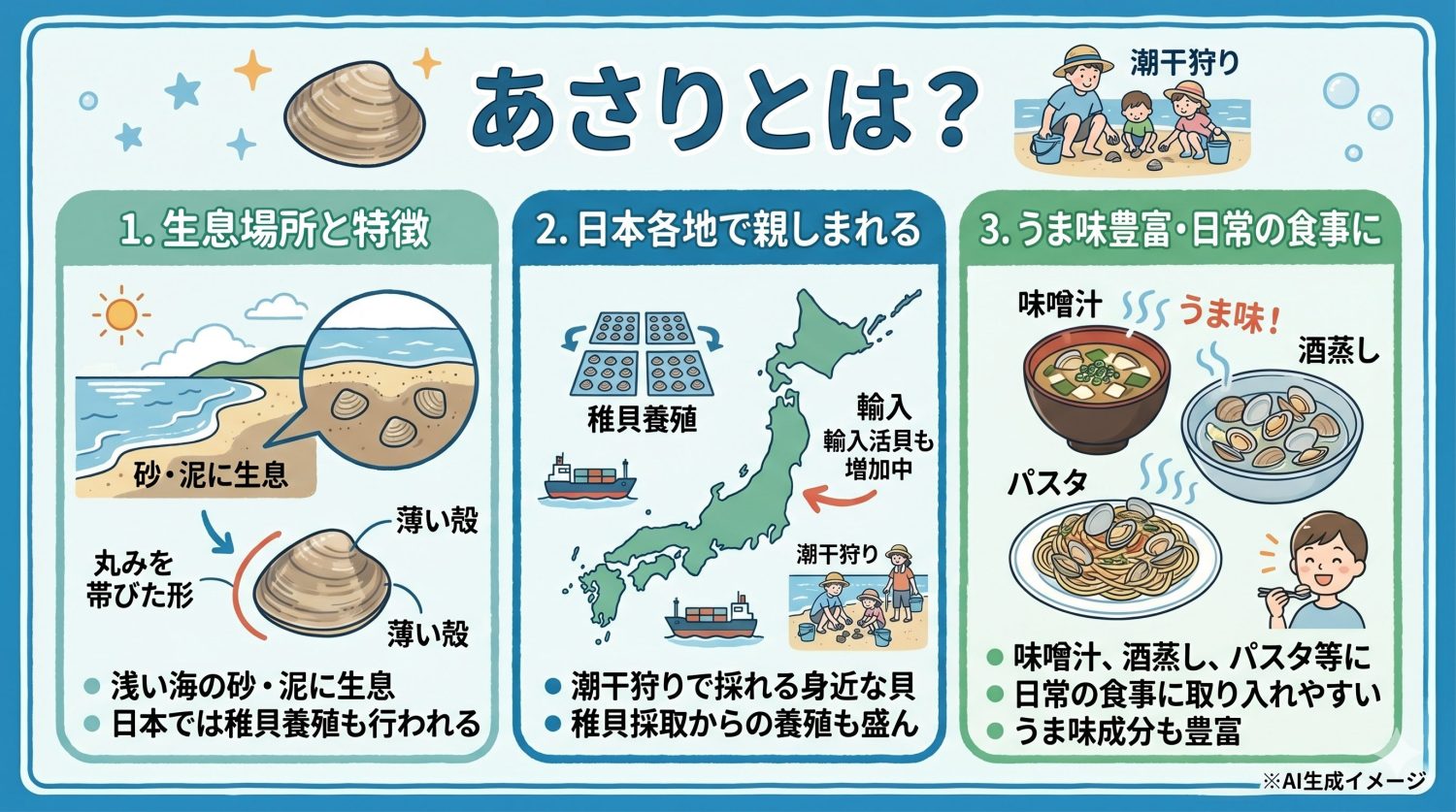 あさりとは？