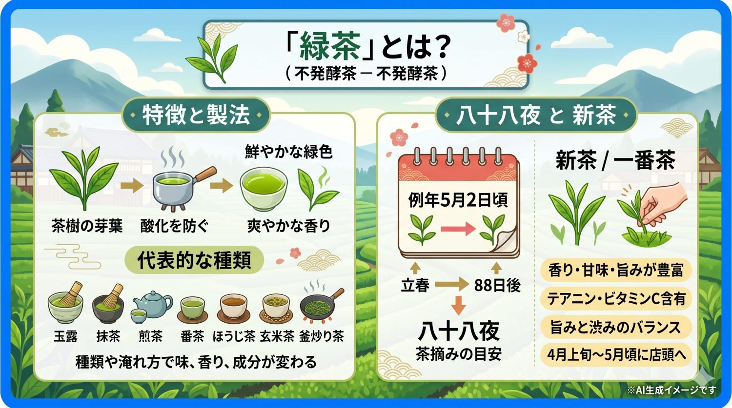 「緑茶」とは？