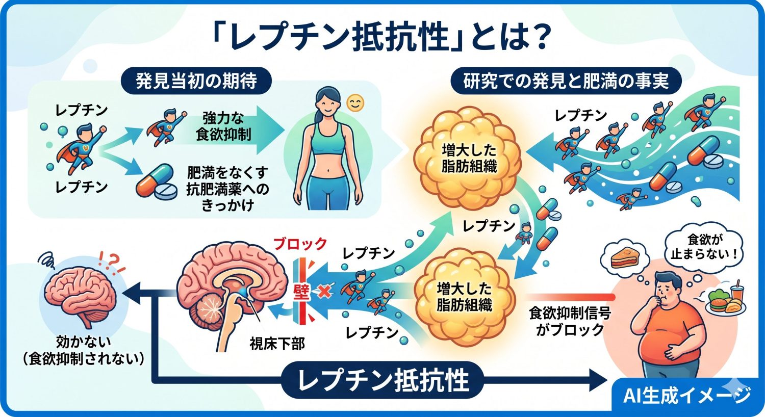 「レプチン抵抗性」とは？