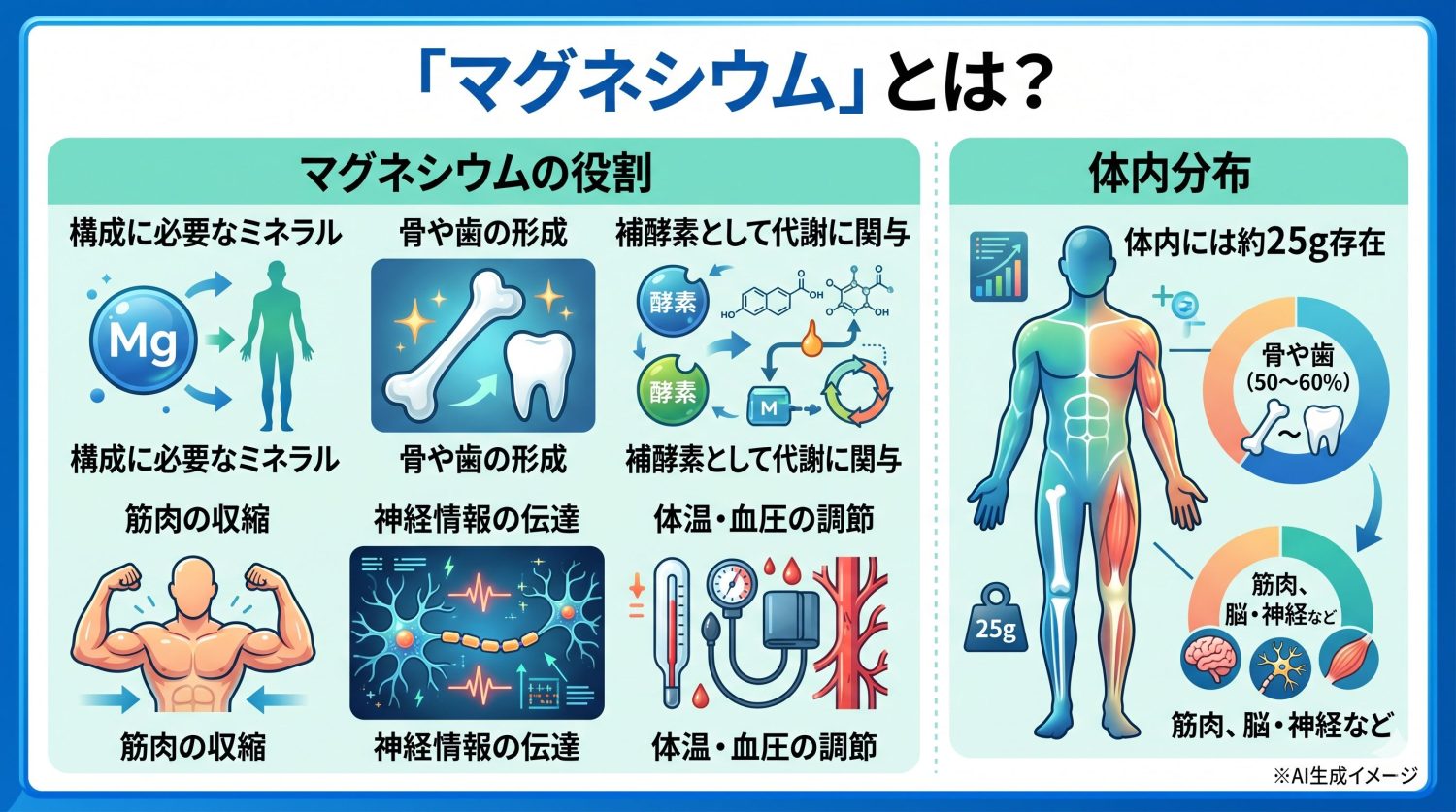 「マグネシウム」とは？